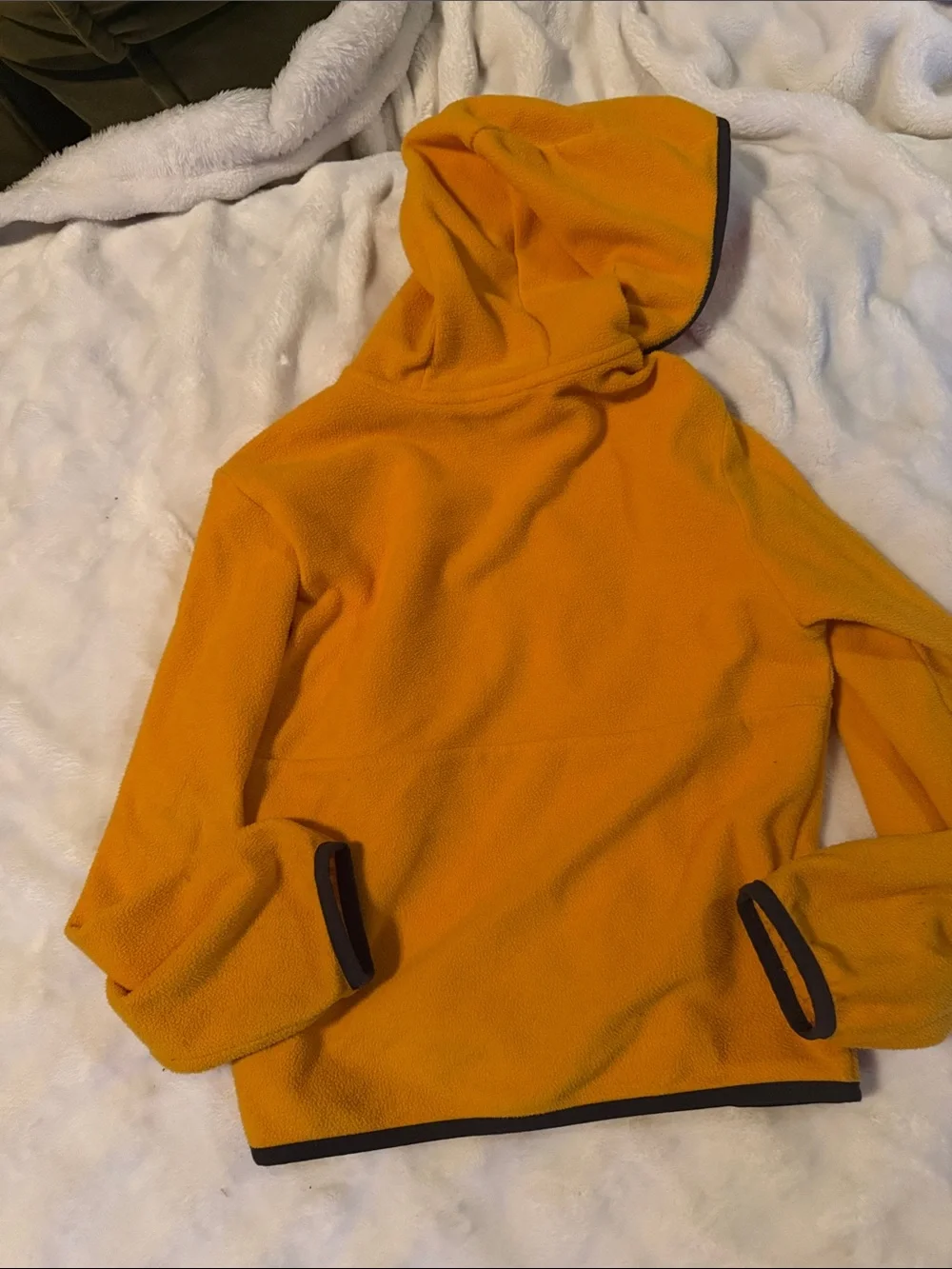 The North Face Kids Full‑Zip Fleece Hoodie Size 7/8